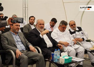 بازدید وزیر صمت از پروژه ملی مجتمع فولادسازی فراطرح آلیاژ  اولین کارخانه تولید فولاد زنگ نزن در ایران